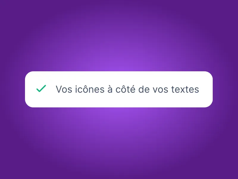 Icon Text